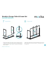 Preview for 5 page of Mocka Brooklyn Change Table and Drawer Set Assembly Instructions Manual