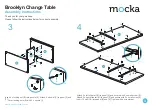 Предварительный просмотр 3 страницы Mocka Brooklyn Change Table Assembly Instructions Manual