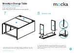 Предварительный просмотр 5 страницы Mocka Brooklyn Change Table Assembly Instructions Manual