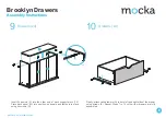 Preview for 6 page of Mocka Brooklyn Drawers Assembly Instructions Manual