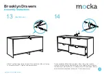 Preview for 8 page of Mocka Brooklyn Drawers Assembly Instructions Manual