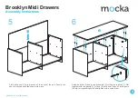 Предварительный просмотр 4 страницы Mocka Brooklyn Midi Drawers Assembly Instructions Manual