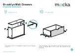 Предварительный просмотр 6 страницы Mocka Brooklyn Midi Drawers Assembly Instructions Manual