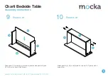 Предварительный просмотр 6 страницы Mocka Charli Bedside Table Assembly Instructions Manual