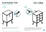 Предварительный просмотр 9 страницы Mocka Charli Bedside Table Assembly Instructions Manual