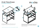 Предварительный просмотр 4 страницы Mocka Charli Three Drawer Assembly Instructions Manual