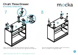 Предварительный просмотр 5 страницы Mocka Charli Three Drawer Assembly Instructions Manual