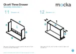 Предварительный просмотр 7 страницы Mocka Charli Three Drawer Assembly Instructions Manual