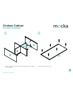 Предварительный просмотр 4 страницы Mocka Chelsea Cabinet Assembly Instructions Manual