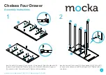 Предварительный просмотр 2 страницы Mocka Chelsea Four Drawer Assembly Instructions Manual