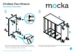 Предварительный просмотр 4 страницы Mocka Chelsea Four Drawer Assembly Instructions Manual