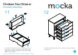 Предварительный просмотр 7 страницы Mocka Chelsea Four Drawer Assembly Instructions Manual