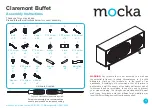 Предварительный просмотр 1 страницы Mocka Claremont Buffet Assembly Instructions Manual