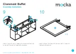 Предварительный просмотр 7 страницы Mocka Claremont Buffet Assembly Instructions Manual