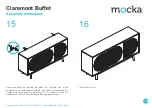 Предварительный просмотр 10 страницы Mocka Claremont Buffet Assembly Instructions Manual