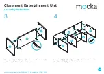 Предварительный просмотр 4 страницы Mocka Claremont Entertainment Unit Assembly Instructions Manual