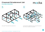 Предварительный просмотр 5 страницы Mocka Claremont Entertainment Unit Assembly Instructions Manual