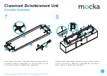 Предварительный просмотр 6 страницы Mocka Claremont Entertainment Unit Assembly Instructions Manual