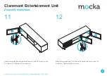 Предварительный просмотр 8 страницы Mocka Claremont Entertainment Unit Assembly Instructions Manual