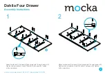 Preview for 2 page of Mocka Dahlia Four Drawer Assembly Instructions Manual