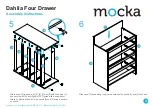 Preview for 4 page of Mocka Dahlia Four Drawer Assembly Instructions Manual