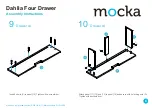 Preview for 6 page of Mocka Dahlia Four Drawer Assembly Instructions Manual