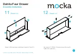 Preview for 7 page of Mocka Dahlia Four Drawer Assembly Instructions Manual