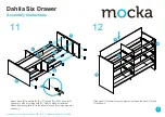 Preview for 7 page of Mocka Dahlia Six Drawer Assembly Instructions Manual