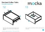 Предварительный просмотр 8 страницы Mocka Denham Coffee Table Assembly Instructions Manual