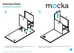 Preview for 4 page of Mocka Denham Desk Assembly Instructions Manual