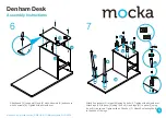 Preview for 5 page of Mocka Denham Desk Assembly Instructions Manual