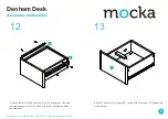 Preview for 8 page of Mocka Denham Desk Assembly Instructions Manual