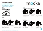 Preview for 12 page of Mocka Denham Desk Assembly Instructions Manual