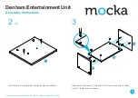 Предварительный просмотр 3 страницы Mocka Denham Assembly Instructions Manual