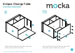 Предварительный просмотр 6 страницы Mocka Eclipse Change Table Assembly Instructions Manual