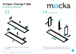 Предварительный просмотр 8 страницы Mocka Eclipse Change Table Assembly Instructions Manual