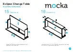 Предварительный просмотр 9 страницы Mocka Eclipse Change Table Assembly Instructions Manual