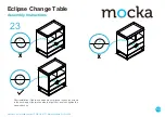 Предварительный просмотр 13 страницы Mocka Eclipse Change Table Assembly Instructions Manual