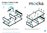 Предварительный просмотр 3 страницы Mocka Eclipse Coffee Table Assembly Instructions Manual