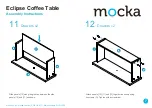 Предварительный просмотр 7 страницы Mocka Eclipse Coffee Table Assembly Instructions Manual