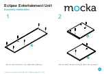 Предварительный просмотр 2 страницы Mocka Eclipse Entertainment Unit Assembly Instructions Manual