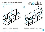 Предварительный просмотр 4 страницы Mocka Eclipse Entertainment Unit Assembly Instructions Manual