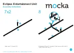 Предварительный просмотр 5 страницы Mocka Eclipse Entertainment Unit Assembly Instructions Manual