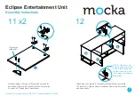 Предварительный просмотр 7 страницы Mocka Eclipse Entertainment Unit Assembly Instructions Manual