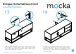 Предварительный просмотр 8 страницы Mocka Eclipse Entertainment Unit Assembly Instructions Manual