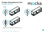 Предварительный просмотр 9 страницы Mocka Eclipse Entertainment Unit Assembly Instructions Manual