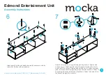 Preview for 5 page of Mocka Edmond Entertainment Unit Assembly Instructions Manual