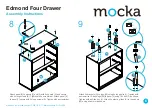 Предварительный просмотр 6 страницы Mocka Edmond Four Drawer Assembly Instructions Manual