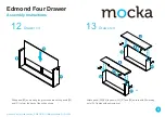 Предварительный просмотр 8 страницы Mocka Edmond Four Drawer Assembly Instructions Manual