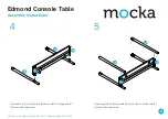 Предварительный просмотр 4 страницы Mocka Edmond Assembly Instructions